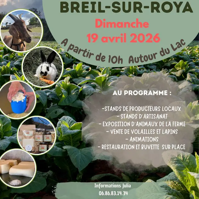 Foire agricole et artisanale_Breil-sur-Roya