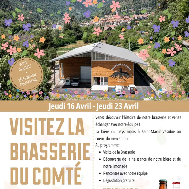 Visites de la Brasserie du Comté_Saint-Martin-Vésubie