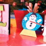 Ateliers de Noël - créations au chalet des enfants_La Garde