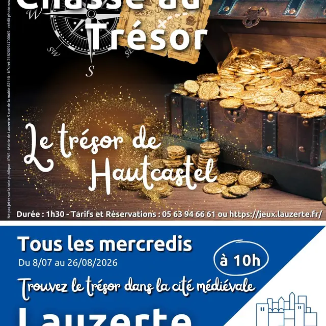 chasse au trésor cité médiévale de Lauzerte