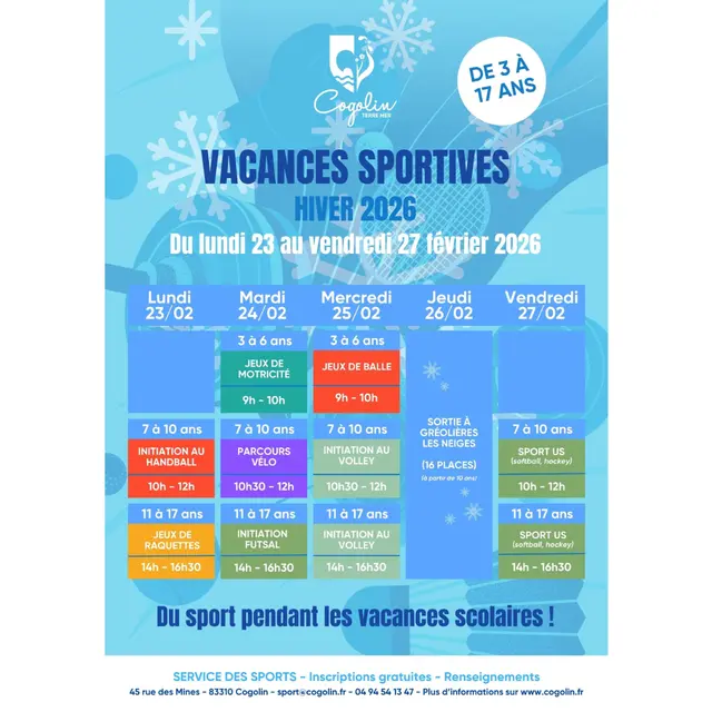Vacances sportives_Cogolin