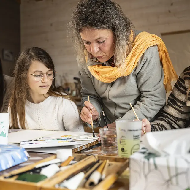 Atelier créatif boucle des savoir-faire