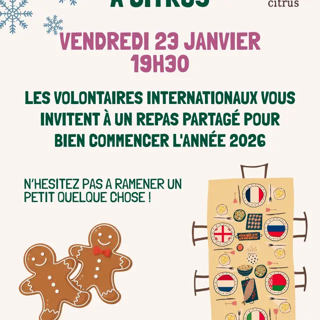 Repas festif à Citrus_Laguépie