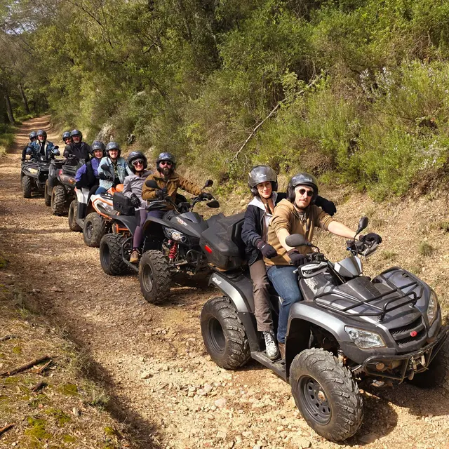 Quad in family - Carcès