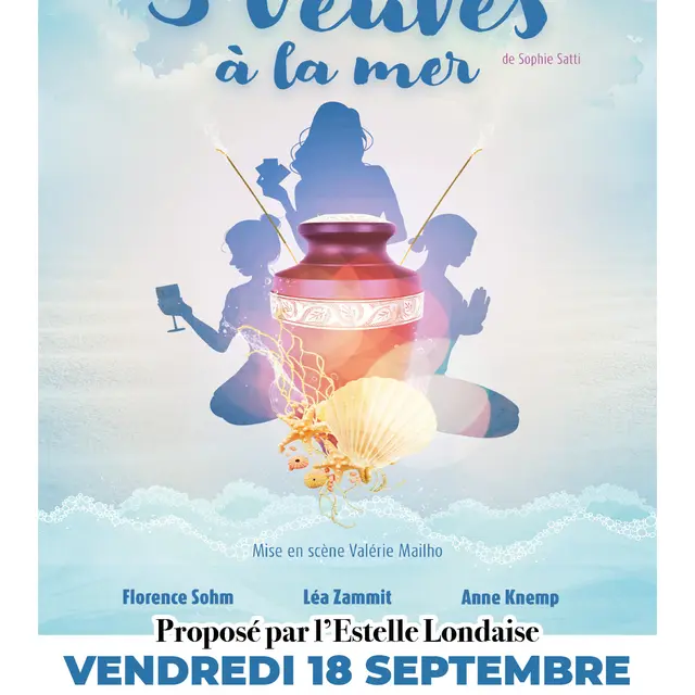 Théâtre : Trois veuves à la mer proposé par l'Estelle Londaise_La Londe-les-Maures