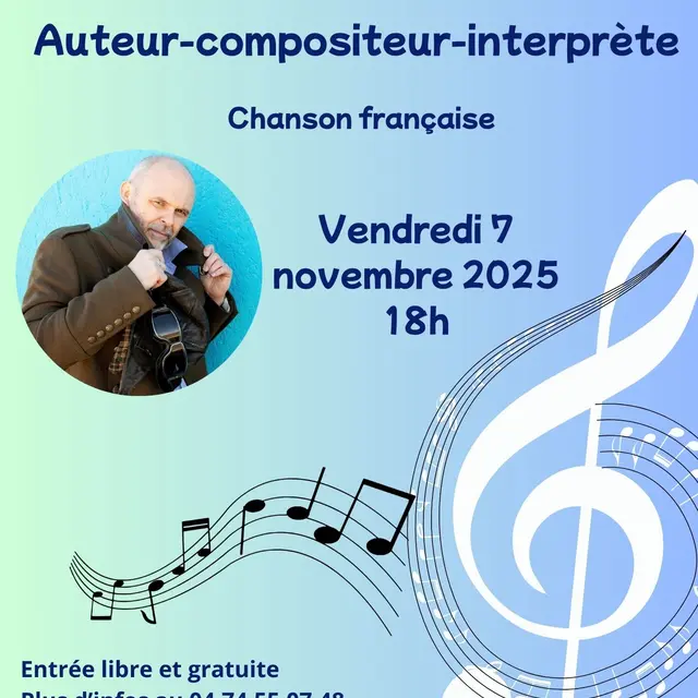 Concert chanson française_Châtillon-sur-Chalaronne