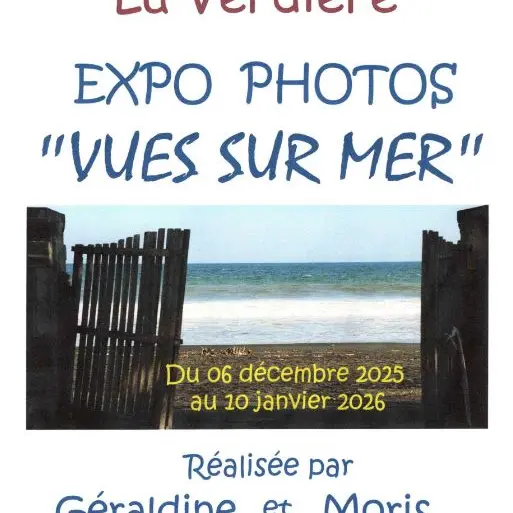 Vernissage de l'exposition : Vues sur mer - Photographies_La Verdière