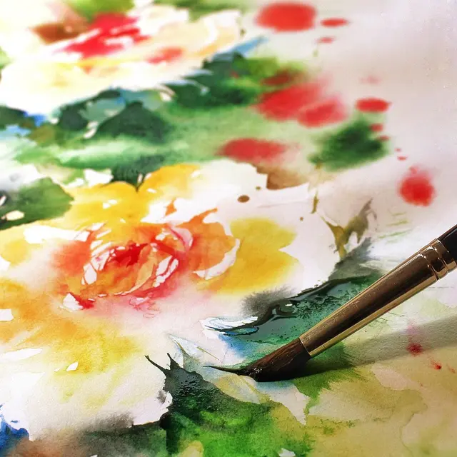 Atelier d'aquarelle botanique_Le Noyer