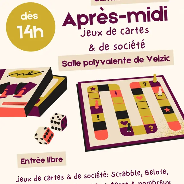 Après midi jeux de cartes et de société_Velzic