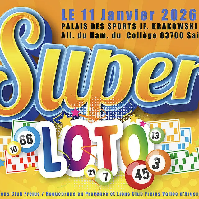 Super Loto des Lions Clubs_Saint-Raphaël