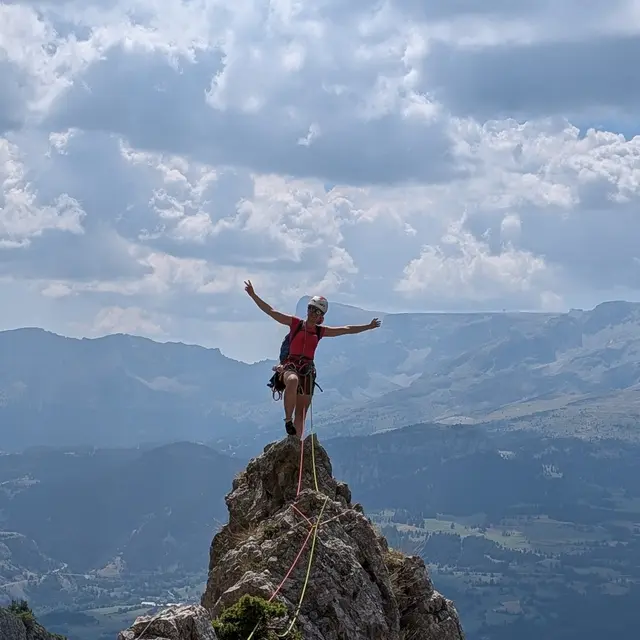 Ludivine Monitrice d'escalade