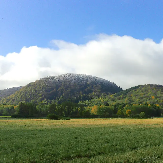 Le dôme du puy de Chaumont