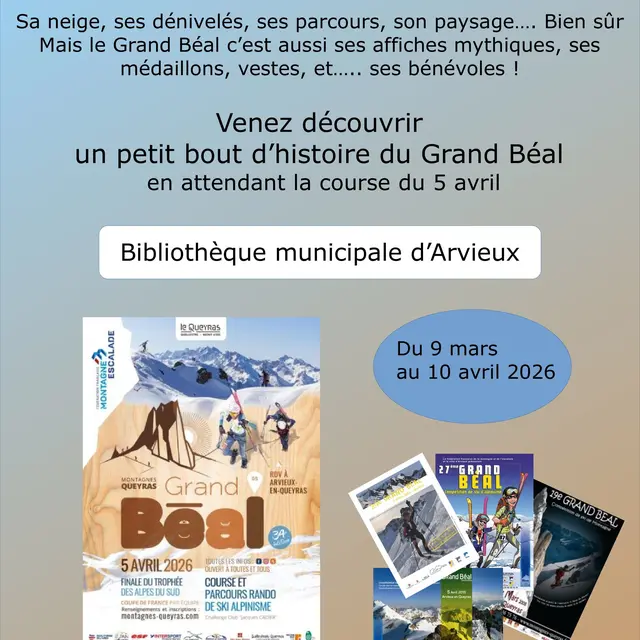 Exposition : Le Grand Béal_Arvieux