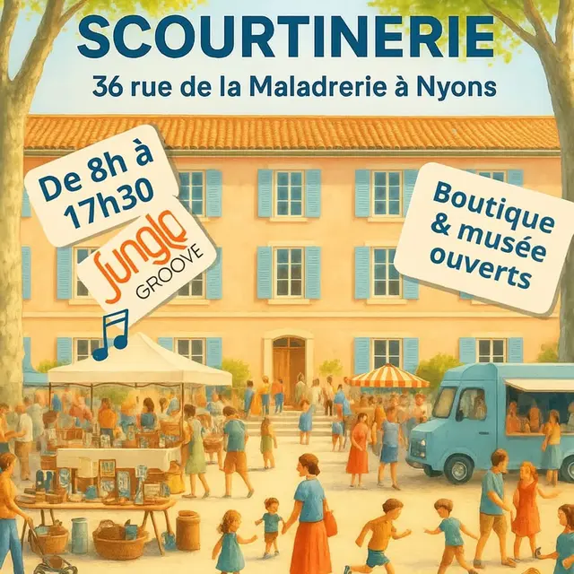4ème édition du vide grenier de la scourtinerie_Nyons