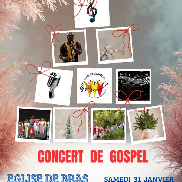 Concert : O'Gospel - musique Gospel_Bras