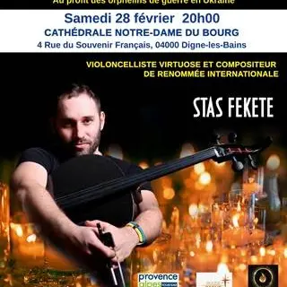 Concert caritatif de Stas Fekete_Digne-les-Bains