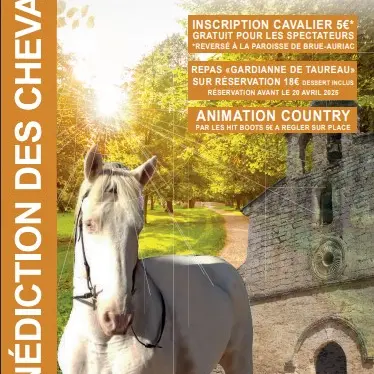 Bénédiction des chevaux_Brue-Auriac