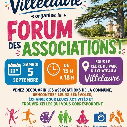 Forum des associations à Villelaure_Villelaure