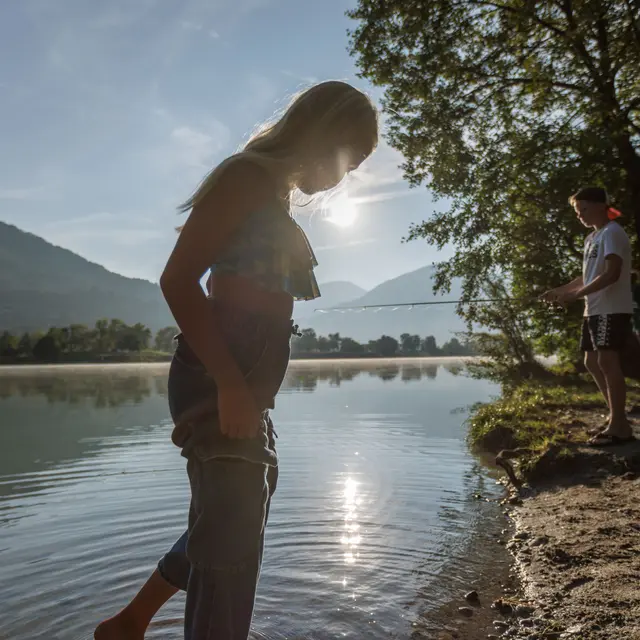 Concours de pêche à Passy_Passy