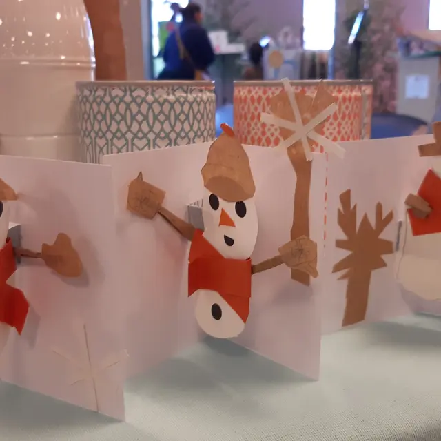 Mon Bonhomme de neige en POPUP