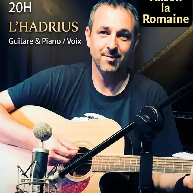 Nicolas en concert - restaurant Hadrius_Vaison-la-Romaine