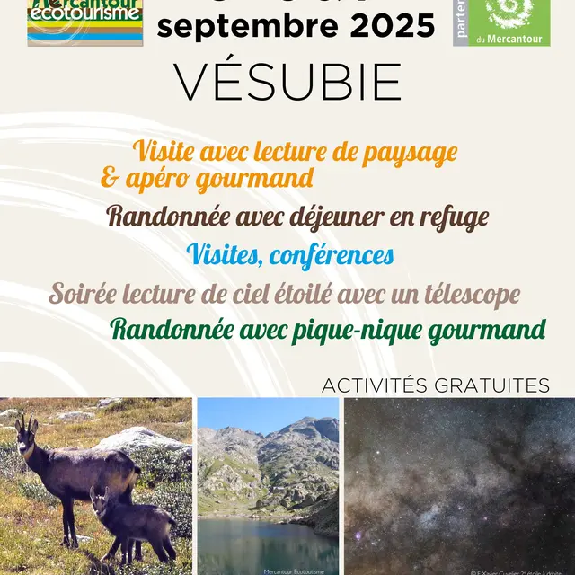 4ème Week-end Écotourisme Mercantour - Vésubie_Saint-Martin-Vésubie
