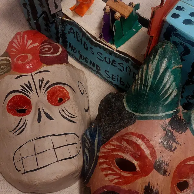 Masques et jeux de Todos los Santos (Mexique) Collection Jeau-Paul Mouvier / Musée de Préhistoire régionale de Menton