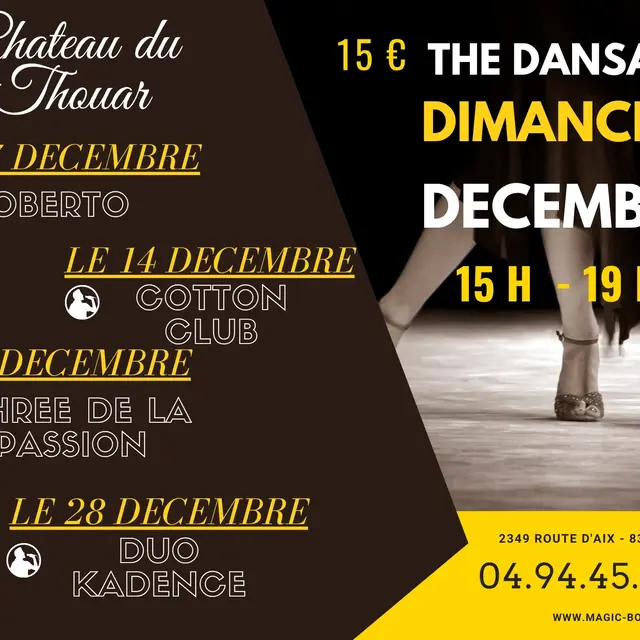 Thé dansant du dimanche au Thouar_Le Muy