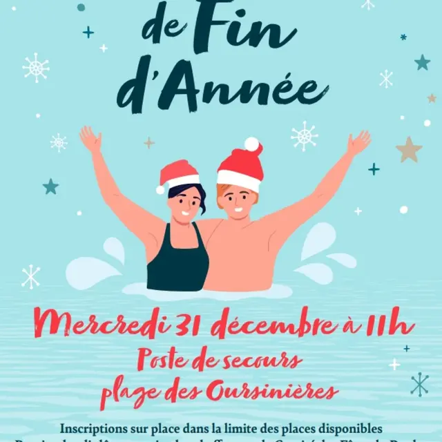 Bain de fin d'année_Le Pradet