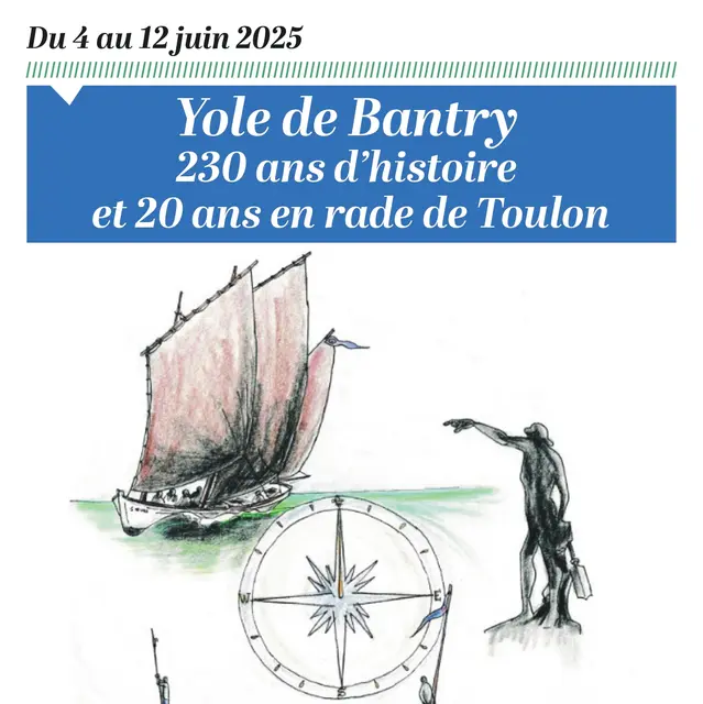 Exposition - Yole de Bantry, 230 ans d’histoire et 20 ans en rade de Toulon_Toulon