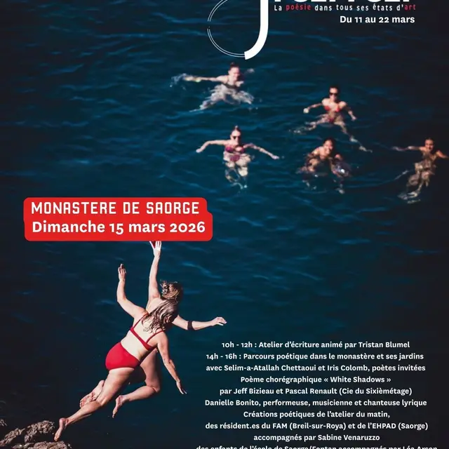 Journées Poët Poët : La poésie dans tous ses états d'art_Saorge