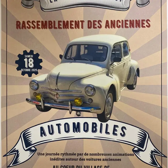 Rassemblement des anciennes automobiles_La Colle-sur-Loup