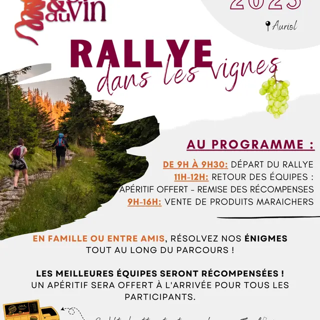 Rallye dans les vignes