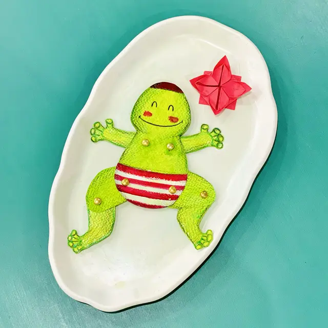 Grenouille articulée