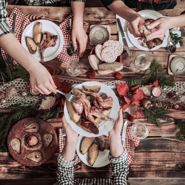 Repas à thème Cochon_Les Sept Laux Le Pleynet