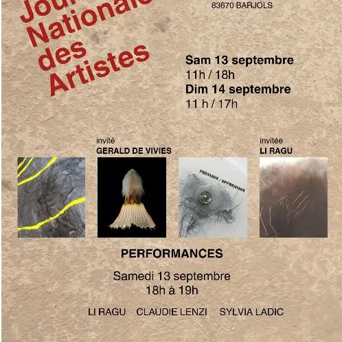 Journées nationales des artistes : Performances_Barjols