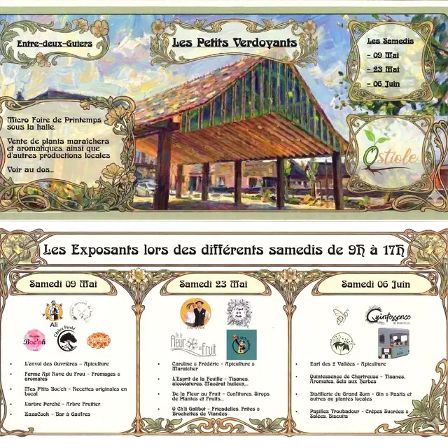 Les Petits Verdoyants micro foire de printemps_Entre-deux-Guiers