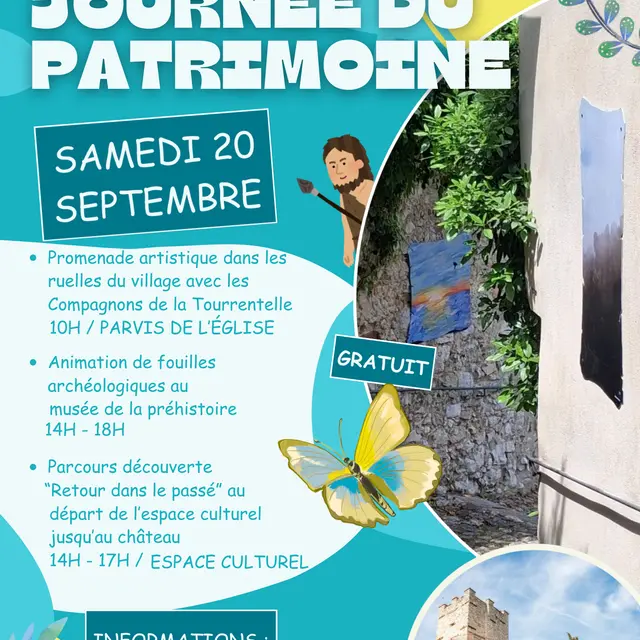 Journée du Patrimoine de Tourrette-Levens_Tourrette-Levens