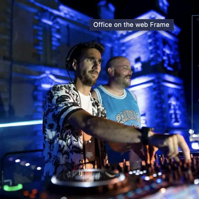 Nouvel An – Scène place des Dromonts – Duo DJ Macadam et DJ Nix The Jockey_Avoriaz