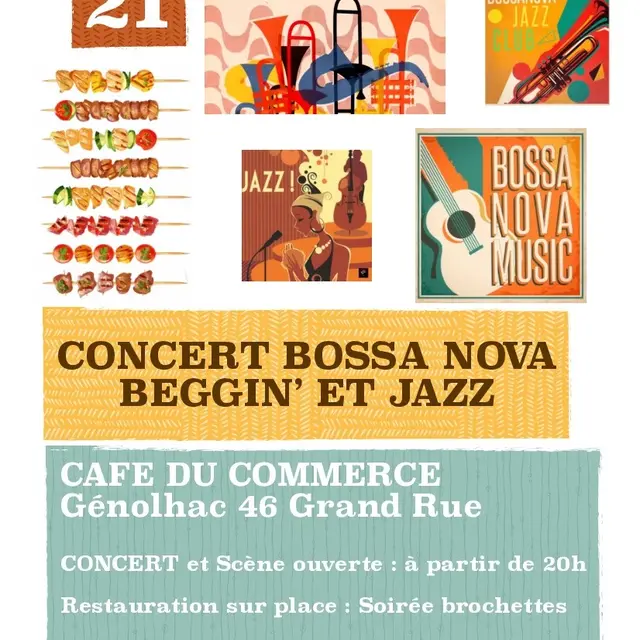 Fête de la Musique au Café du Commerce - Génolhac_Génolhac