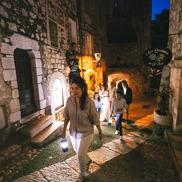 Visite guidée à la lanterne de l'Office de Tourisme de Saint-Paul de Vence