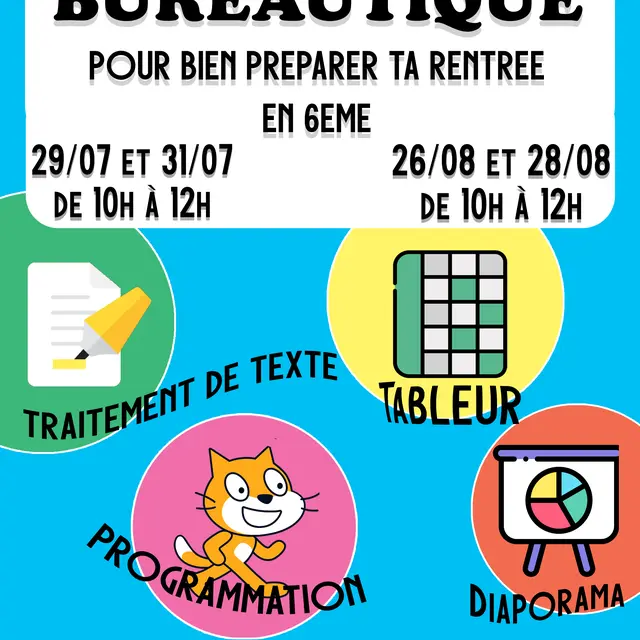 Challenge Bureautique – Prépare ta rentrée en 6ᵉ_Vence