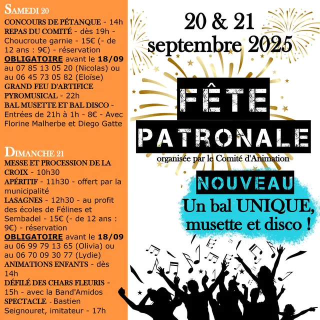 Fête patronale_Félines_2025