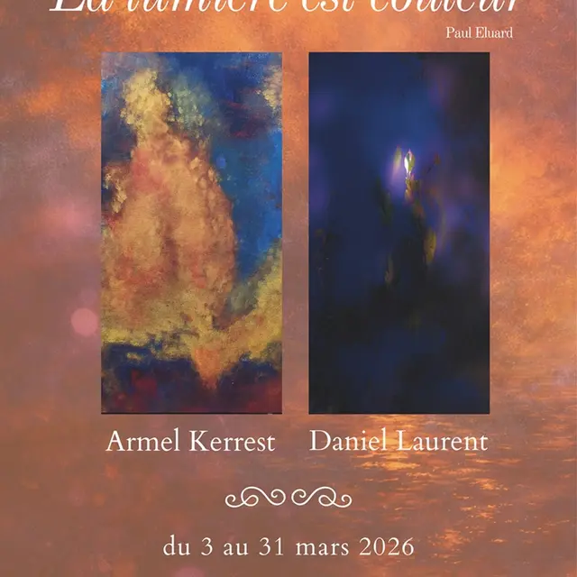 Armel Kerrest & Daniel Laurent - La lumière est couleur_Avignon