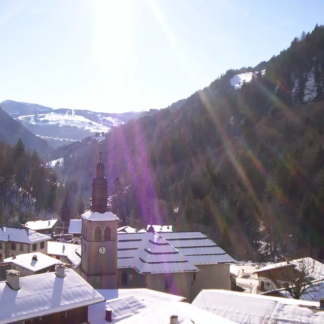 VUE DEPUIS LE CHALET