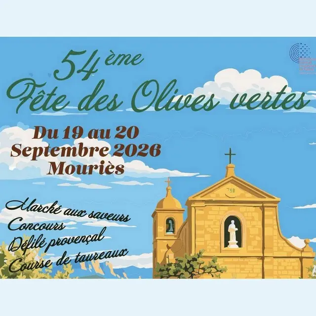 Fête des Olives Vertes 2026 à Mouriès 19.09 et 20.09.26