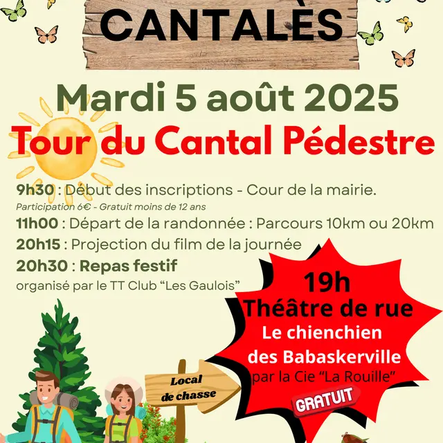 Tour du Cantal pédestre_Saint-Martin-Cantalès