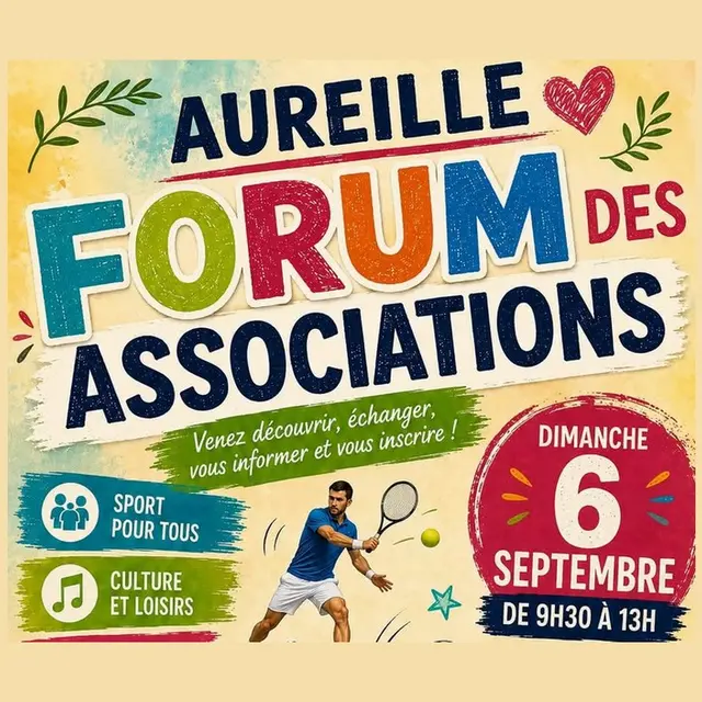 Forum des associations à Aureille 06.09.26