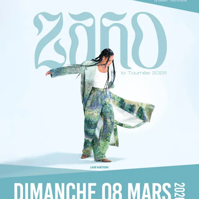 ZAHO –LA TOURNÉE 2026_Le Cannet