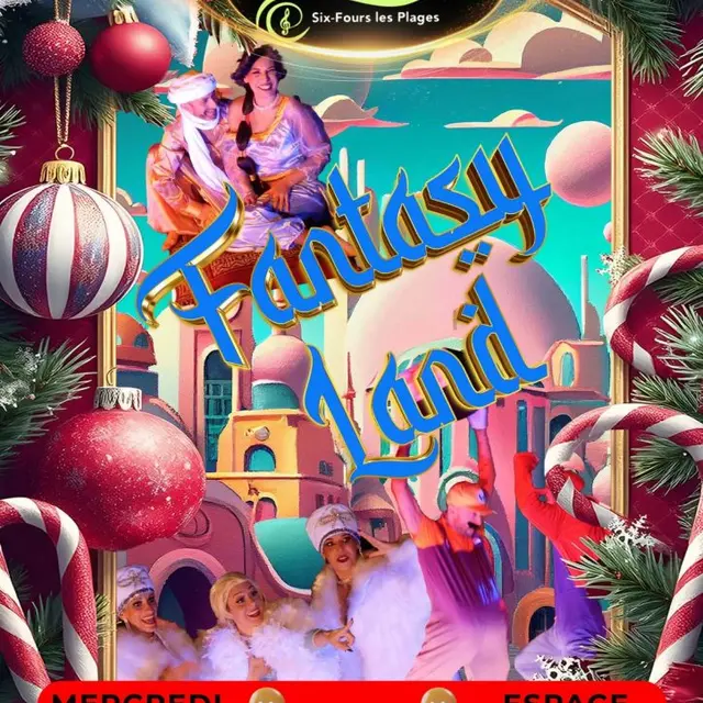 Spectacle de Noël “Fantasy land”_Six-Fours-les-Plages